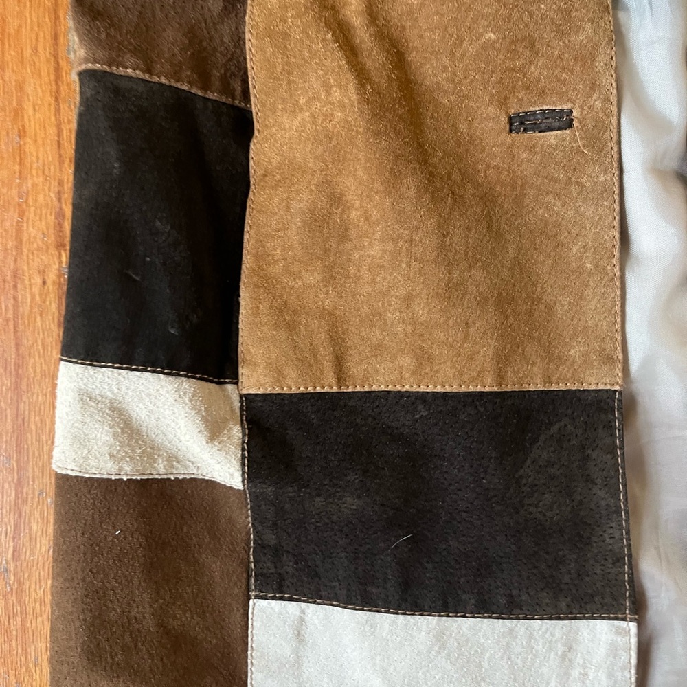 Vintage Paris Blues Patchwork Coat - Picture 6 of 6